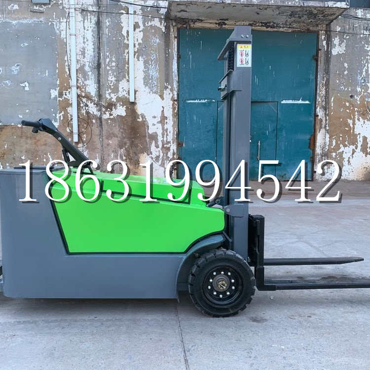 天河区小型电动叉车1吨2吨步行站驾式电瓶堆高充电装卸车液压升降车铲车